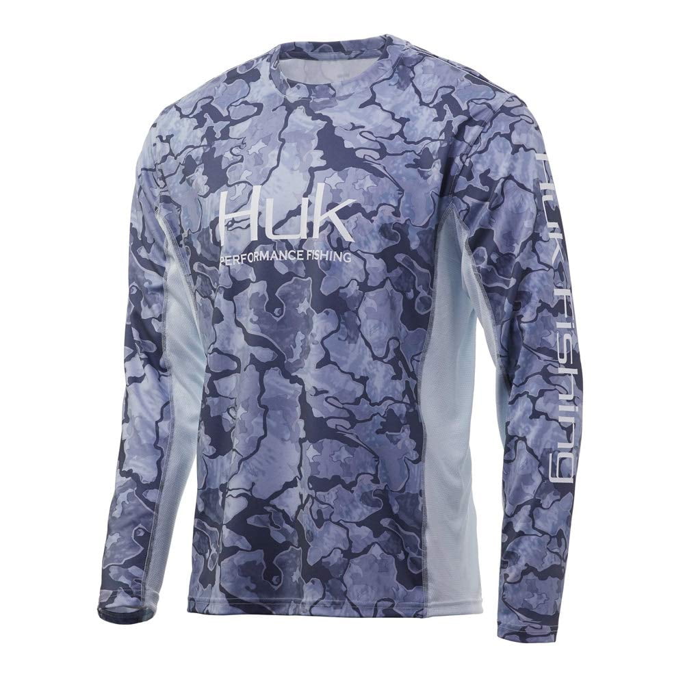 Huk Men's Standard Icon X Camo Long Sleeve Performance Fishing Shirt