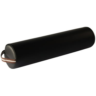 Master Massage 6"x 26" Full Round Massage Bolster -Black