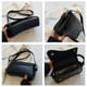 thumbnail image 5 of Bolso de hombro Amszke Y2K Trendy Monedero de cuero vegano negro, 5 of 6