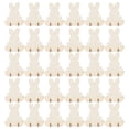 thumbnail image 1 of Manualidades De Madera Sin Terminar, Adorno 3D, 90 Piezas, Recorte De Conejito De Madera Sin Terminar, Decoración Del Hogar En Blanco Sin Rebabas, Niños Para Adultos ANGGREK JG1218, 1 of 8