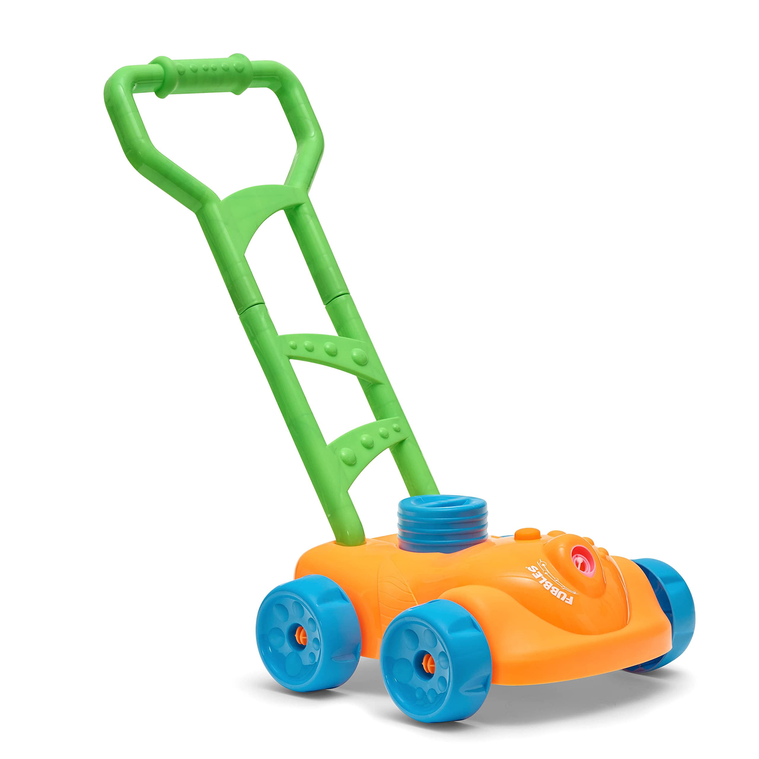 Little Kids FUBBLES NO Spill Bubble Lawn Mower | Includes 4oz Non