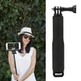 thumbnail image 1 of Action Camera Selfie Stick, Handheld 9 Inch Selfie Stick Portable with Hanging Rope for Photograph Blue,Orange,Black, 1 of 7