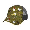 thumbnail image 6 of Lsque Gnomes Playing in the Garden Printed Trucker Hat - Baseball Cap for Men Women - Breathable Mesh Side, Adjustable Fit - for Casual Wear, 6 of 7