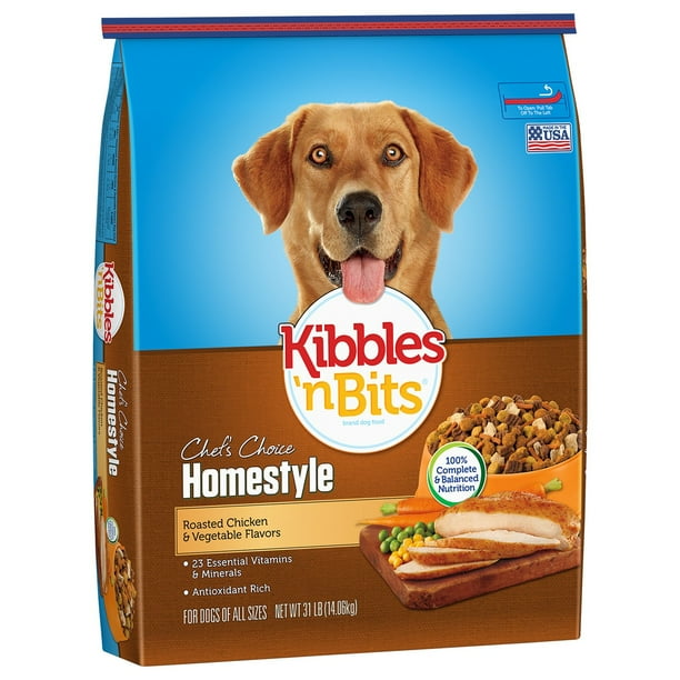 Kibbles 'n Bits Homestyle Roasted Chicken & Vegetable Flavors Dry Dog
