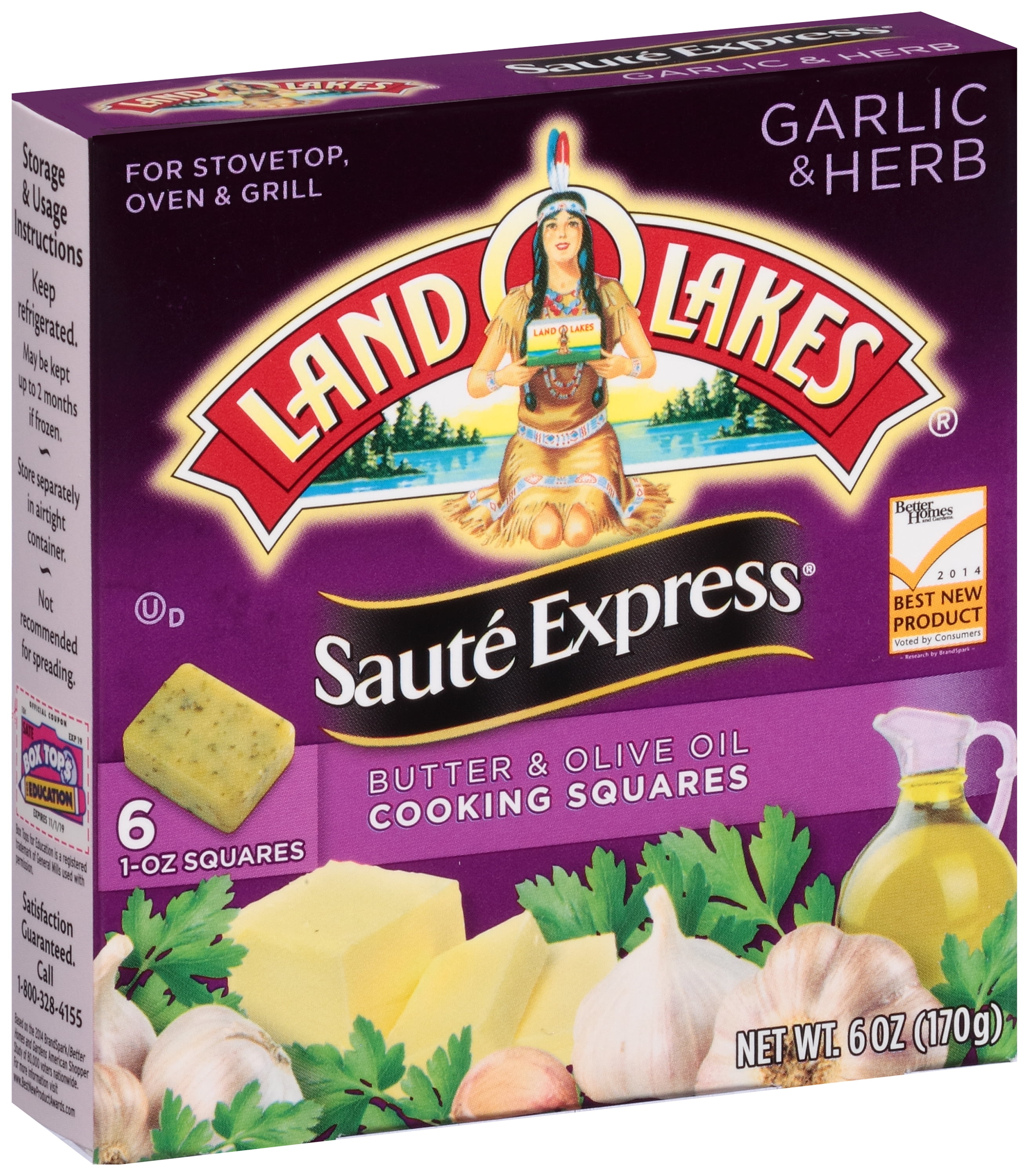 What are some recipes for using Land O'Lakes butter?