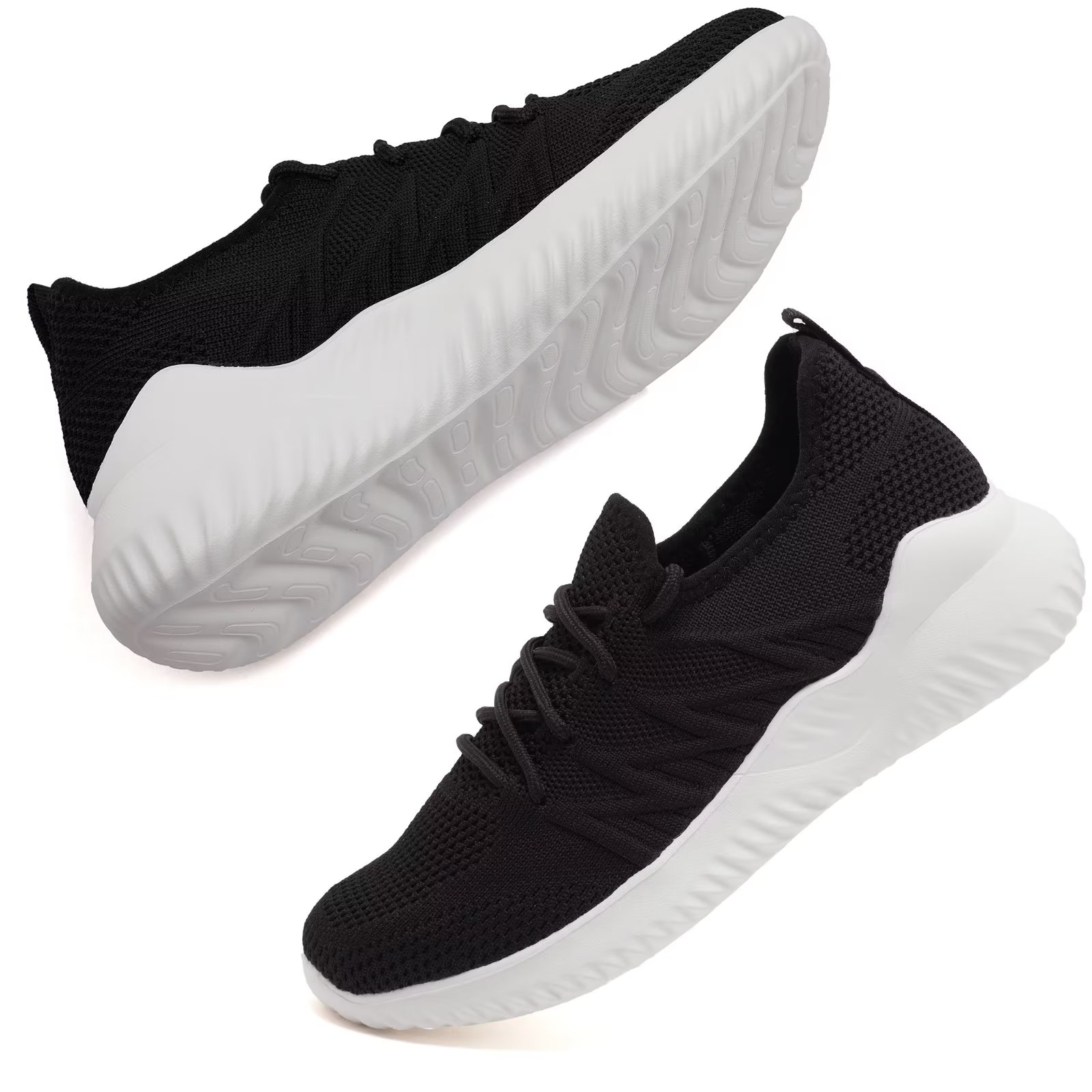 Hobibear Women Running Shoes Lightweight Breathable Memory Foam Sport