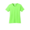 thumbnail image 3 of Port & Company Womens Coverseamed Neck T-Shirts, 3 of 4