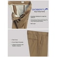 thumbnail image 5 of Gioberti Boys Flat Front Dress Pants, 5 of 6