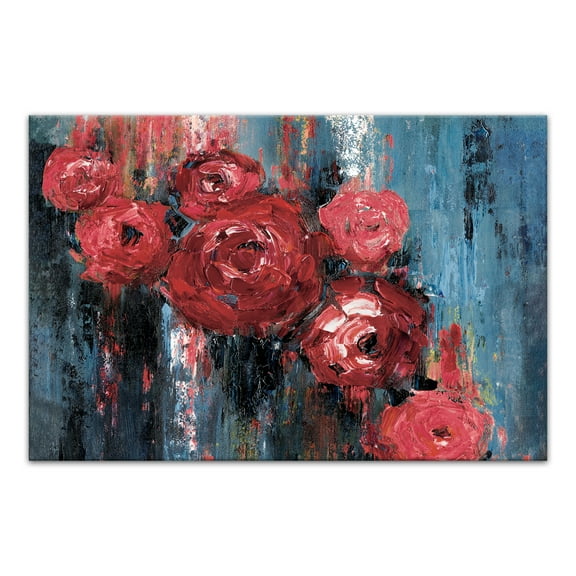 Creative Products Red and Pink Roses 20x30 Canvas Wall Art