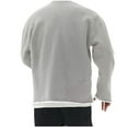 thumbnail image 4 of Birdeem Chandail Décontracté pour Hommes, Couleur Unie, Manches Longues, Col Rond, 4 of 4