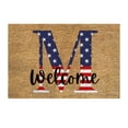 thumbnail image 2 of ViLaViDeca 4th Of July Door Mat Patriotic Doormat Entryway Rug Welcome Independence Day Doormat Stain And Fade Patriotic Decor Welcome Outdoor Mat Decorative For Home, 2 of 4