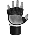 thumbnail image 5 of RDX Cow Hide Leather MMA Grappling Gel Gloves Cage Fighting UFC Sparring Glove Training T1, 5 of 11