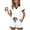 #9White, variant on Lounge Sets Two Piece Sets for Women Summer Polo Shirts and Drawstring Shorts Vacation Outfits Set