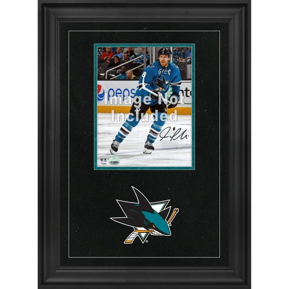 San Jose Sharks Deluxe 8" x 10" Vertical Photograph Frame with Team Logo