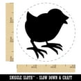thumbnail image 2 of Baby Chick Chicken Standing Solid Self-Inking Rubber Stamp Ink Stamper - Orange Ink - Small 3/4 Inch, 2 of 7