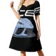 thumbnail image 1 of TJ Hunt C8 Twin Turbo Corvette matriz de cerámica gris de cuerpo ancho vestido de manga corta vestido de mujer vestido de verano mujer 2025 de moda, 1 of 6