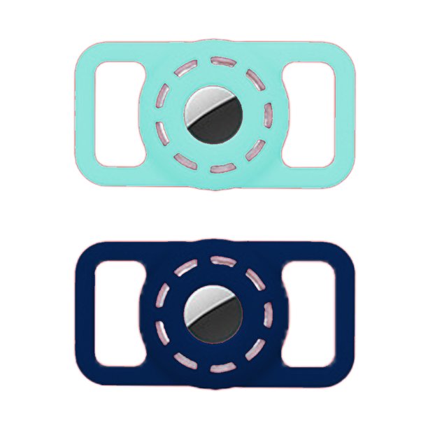 Soporte para collar de perro resistente al agua, adecuado para collar de perro y gato, anillo para mascotas, soporte de etiqueta de aire, accesorio MFZFUKR CPB-US-YY205-2