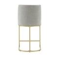 thumbnail image 6 of Weston Home Klimt Counter Height Stool, Set of 2, Light Gray, 6 of 9