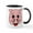 White/Black Inside, variant on CafePress - Pig Face - 11 oz Ceramic Mug - Novelty Coffee Tea Cup