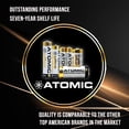 thumbnail image 3 of ATOMIC AAAA 1.5V LR61 E96 MN2500 AM6 Ultra Alkaline Battery (2 Pack), 3 of 7