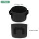 thumbnail image 3 of Uxcell 5 Paquete de Bolsas de Cultivo para Plantas de 1 Galón Bolsas de Cultivo de Tela Engrosada de 300G con Asas Macetas de Jardín Negros, 3 of 7