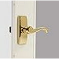 thumbnail image 3 of Larson 5035250 Georgian Bright Brass Storm Door Lever, 3 of 3
