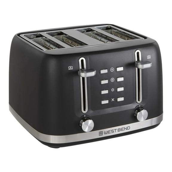 West Bend 4-Slice Toaster, in Black (TTWB4SBK13)