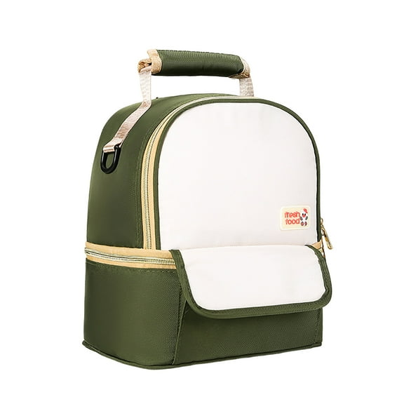 Insulated Milk Storage Bag Double Layer Leakproof Bento Lunch Cooler for Nursing