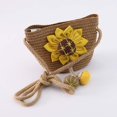 thumbnail image 5 of CAIXIA Crossbody Bags With Adjustable Straps Girls Adjustable Strap Straw Woven Boho Crossbody Messenger Tote Bag, Lightweight Summer Beach Shoulder Purse, 5 of 6