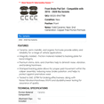 thumbnail image 2 of Front Brake Pad Set - Compatible with 2016 - 2020 Kia Sorento - AC Delco, 2 of 2