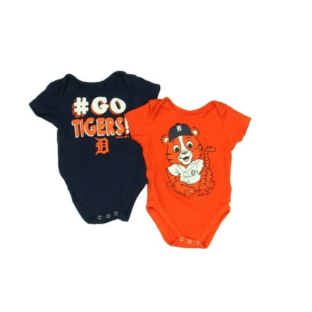 

Pre-owned Genuine Merchandise Boys Navy | Orange Onesie size: 12 Months