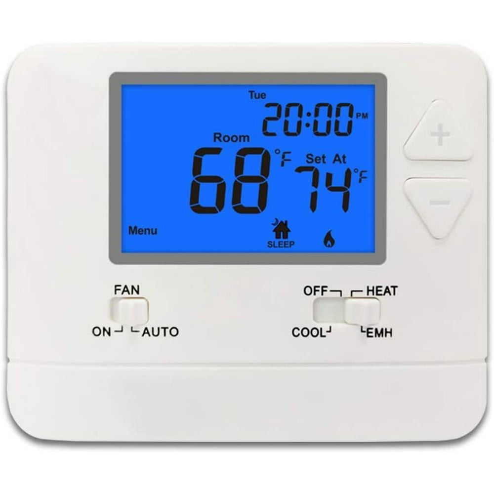 TK721 Digital NonProgrammable Thermostat (2H/1C)