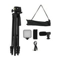 thumbnail image 3 of Kit de Vlogging ANGGREK Smartphone Video Con Micrófono Trípode Luz LED, 3 of 8