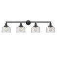 thumbnail image 4 of Innovations Lighting  Bell 4 Light 44" Bath Vanity Light Oil Rubbed Bronze/Seedy, 4 of 5