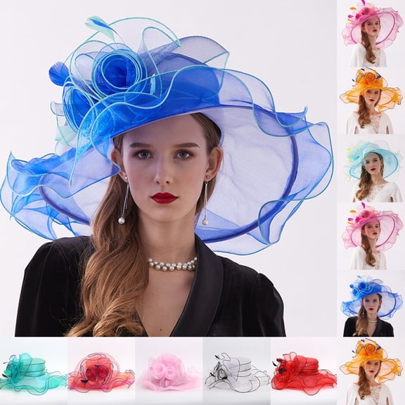 Tea Party Hats for Women Easter Women's Fascinator Bridal Tea Party Wedding Hat