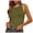 Green, variant on Youmylove Womens 2025 Trendy Top Sleeveless Ribbed Knit Crew Neck Racerback Slim Fit Color Block Casual Tank Top Camisole Crop Tops