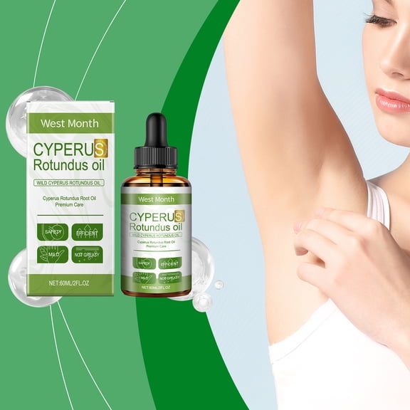 West Month Body Hair Removal Essential Oil Gentle Care Body Hair Removal Smooth Skin Moisturizing Oil