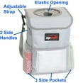 thumbnail image 2 of EPAuto Waterproof Car Trash Can with Lid and Storage Pockets, Grey, 2 of 6