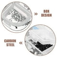 thumbnail image 3 of AURARMLET De Tornillos Autoperforantes De Acero Al Carbono Negro Para Proyectos DIY Variados, 3 of 6