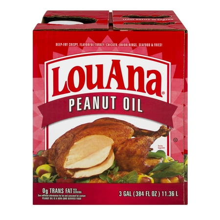 LouAna Peanut Oil, 384.0 FL OZ