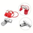 1/41/2 NPT Flat Face Hydraulic Quick Connect Fittings Fitting Kit NPT