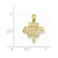 thumbnail image 3 of 14k Yellow Gold 100% SCORPIO Zodiac Charm Pendant, 3 of 4