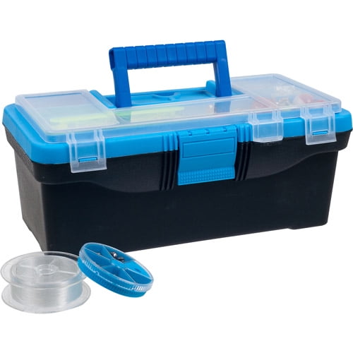 Gone Fishing 52Piece Tackle Box with Lure and Accessories Set
