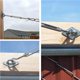 thumbnail image 3 of Advancent Toldo del equipo del hardware de la del sol de la prenda impermeable del equipo de la de la sombra del acero inoxidable del arte carpas, 3 of 6