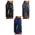 thumbnail image 3 of AND1 Men's and Big Men's Core All Court Short, 11" Inseam, 3-Pack, Sizes XS-5XL, 3 of 13