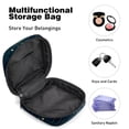 thumbnail image 4 of Constellation Sanitary Napkin Bag Pad Bag Small Canvas Pouch Sanitary Napkin Receptacle Bags 4.7x6.6x6.6 in - Velvet, Sponge, 4 of 6