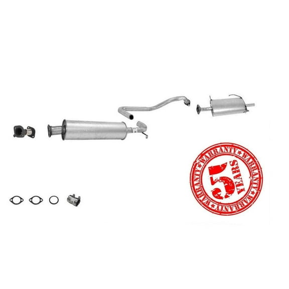 New Exhaust System Fits 07/96-06/98 for Nissan Maxima 3.0L Fed & Cal Emissions
