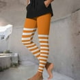 thumbnail image 5 of Qepwsc Halloween Graphic Women's Leggings Gym Stripe Printed Soft Stretchy Yoga Pants Workout Compressions Leggings Full Length Long Leggings S-XXXL, 5 of 9