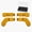 Gold, variant on QXWPBV Metal Replacement Back Paddles for Xbox Elite Series 2 and Series 2 Core Controllers with Clear Storage Case, Red, 4-Piece Set
