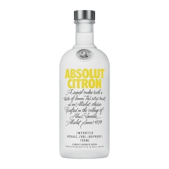 Vodka Absolut Citron 750 ml